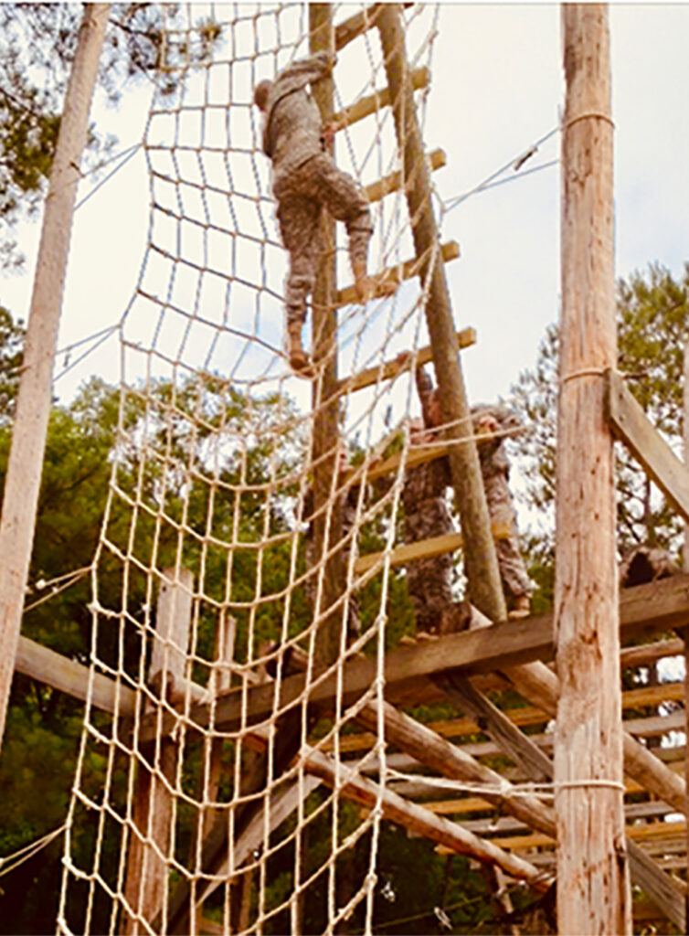 Basic Training Climbing Net