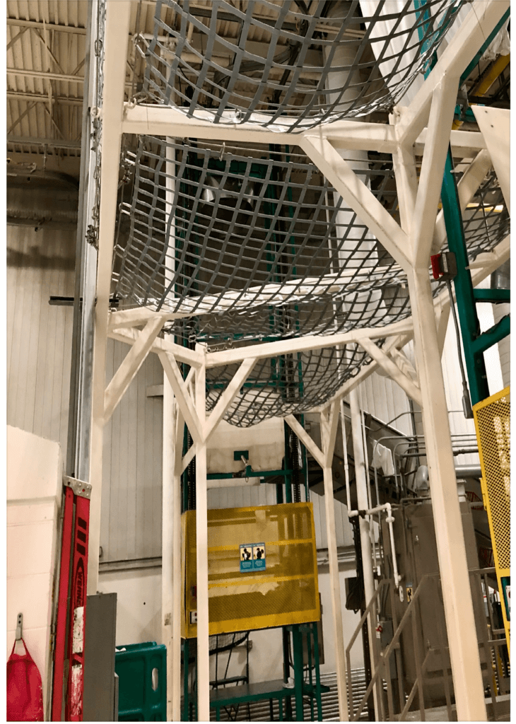 Overhead Protection Netting System