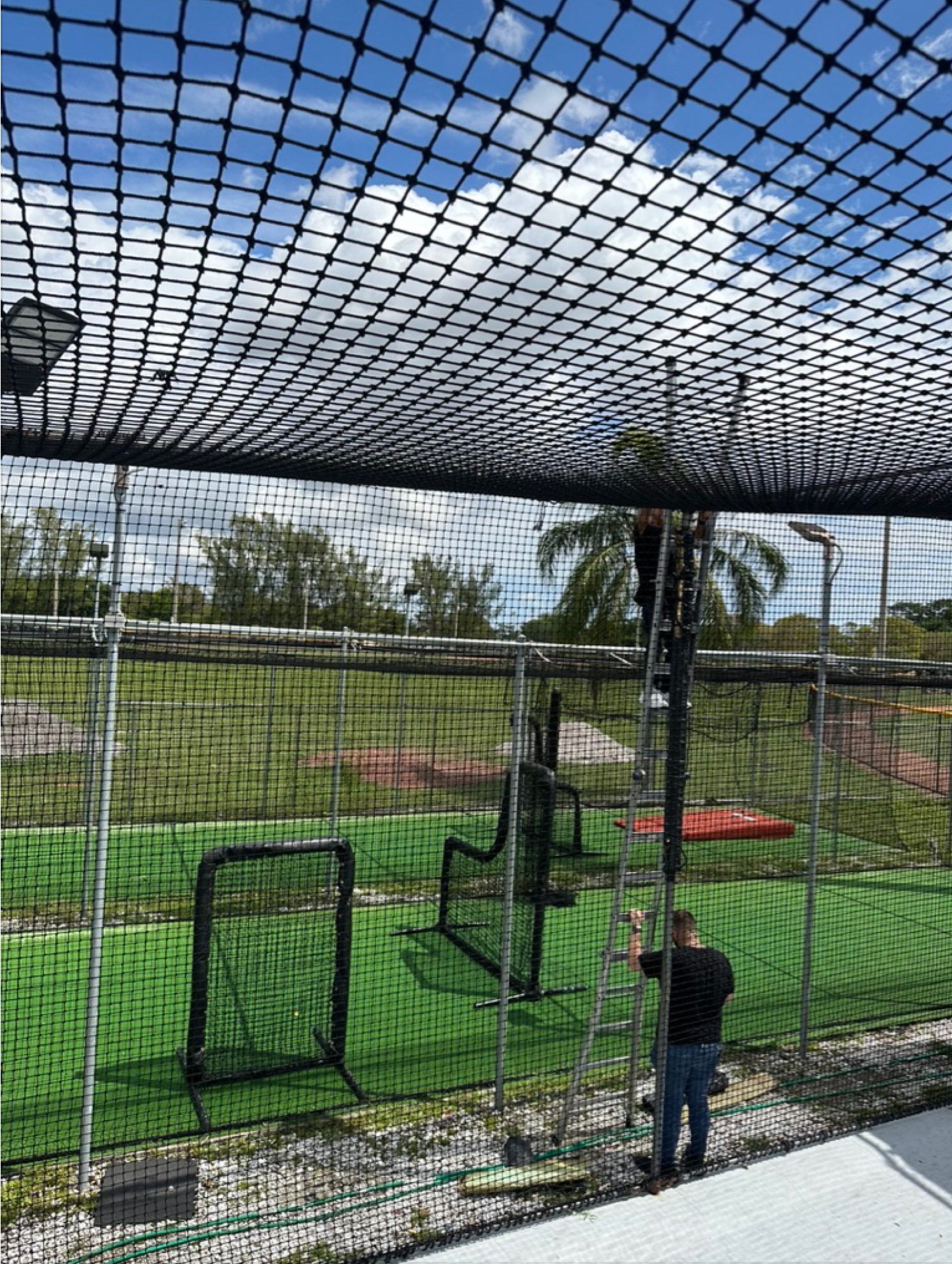 Batting Cage Installation Miami