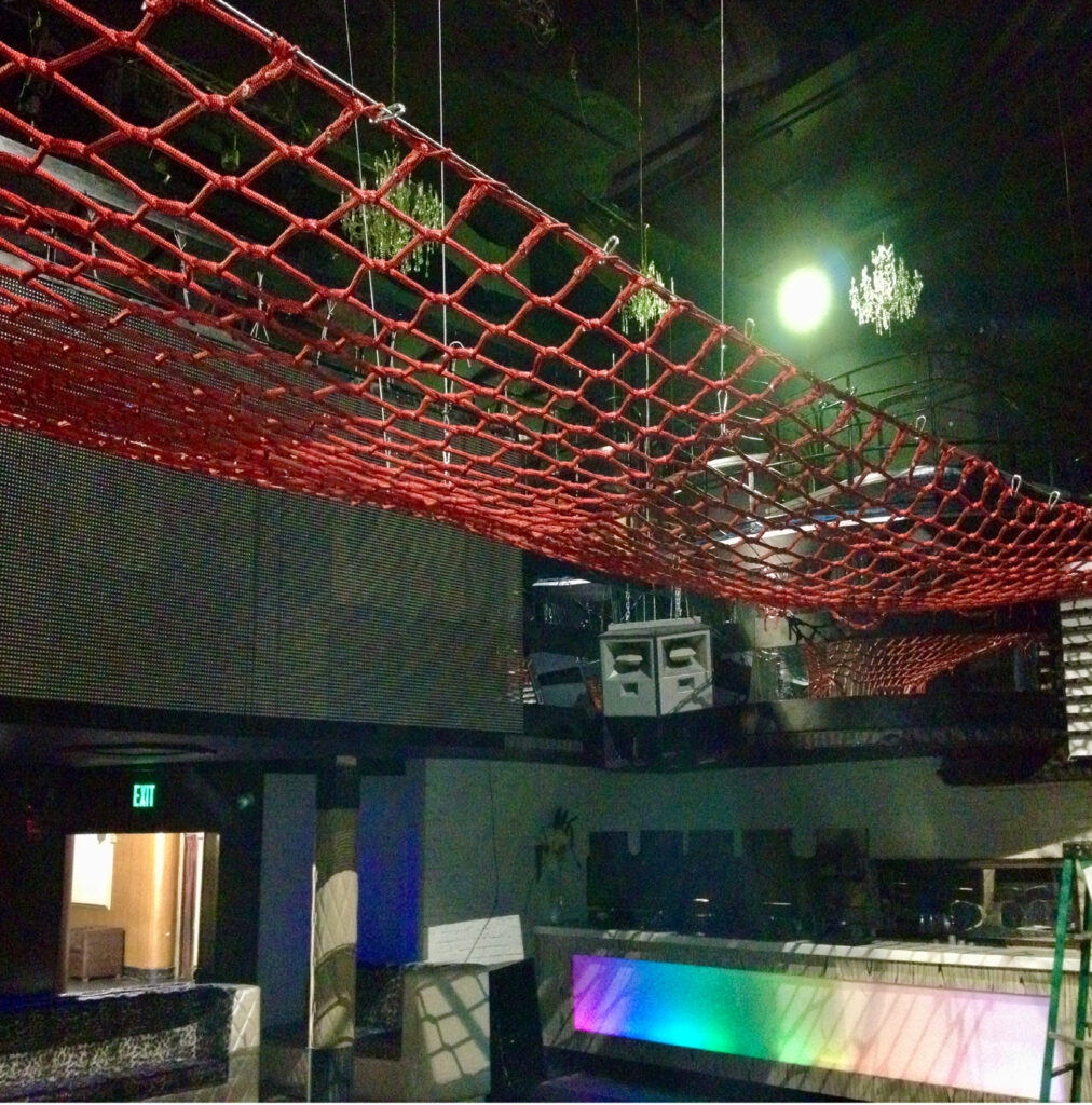 Miami Nightclub Netting - Nets Depot