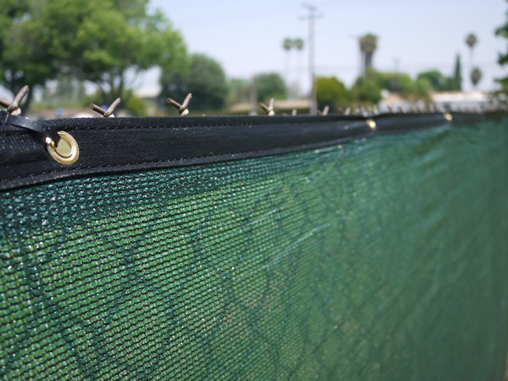 Install a Fence Windscreen