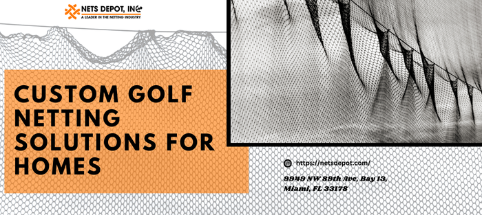 Custom Golf Netting Solutions for Homes